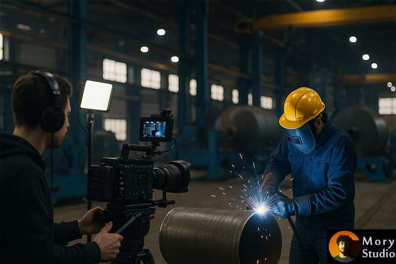 ساخت تیزر صنعتی در تبریز