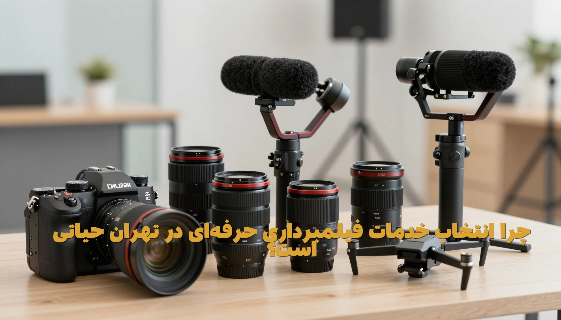 چرا انتخاب خدمات فیلمبرداری حرفه‌ای در تهران حیاتی است؟