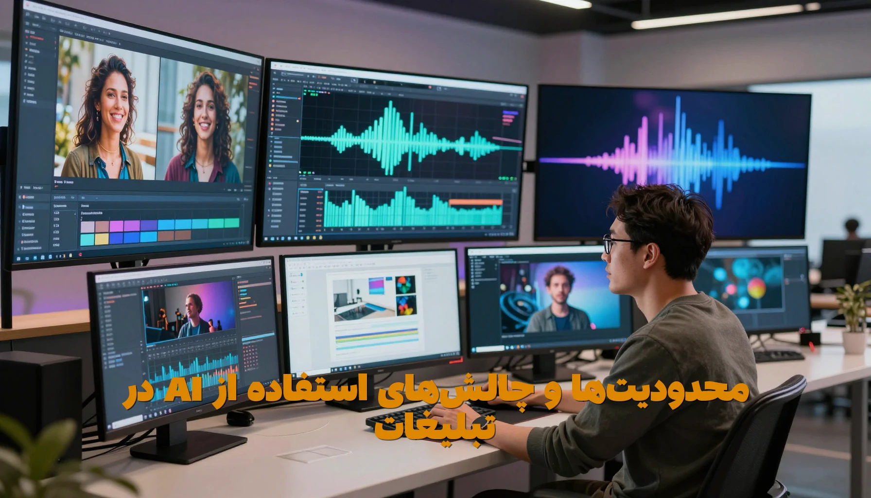 محدودیت‌ها و چالش‌های استفاده از AI در تبلیغات