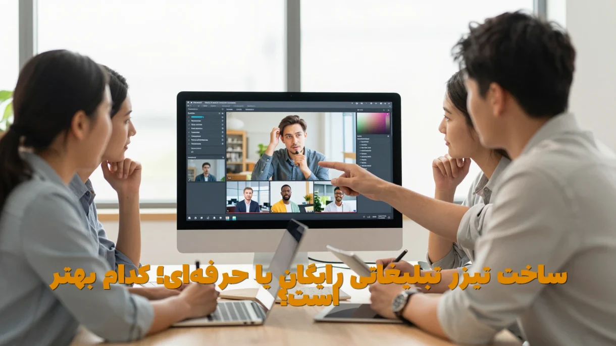 ساخت تیزر تبلیغاتی رایگان یا حرفه‌ای؛ کدام بهتر است؟