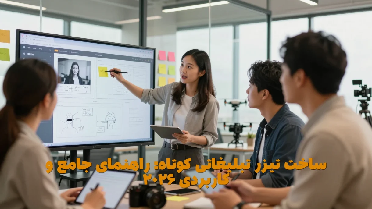 ساخت تیزر تبلیغاتی کوتاه: راهنمای جامع و کاربردی ۲۰۲۶