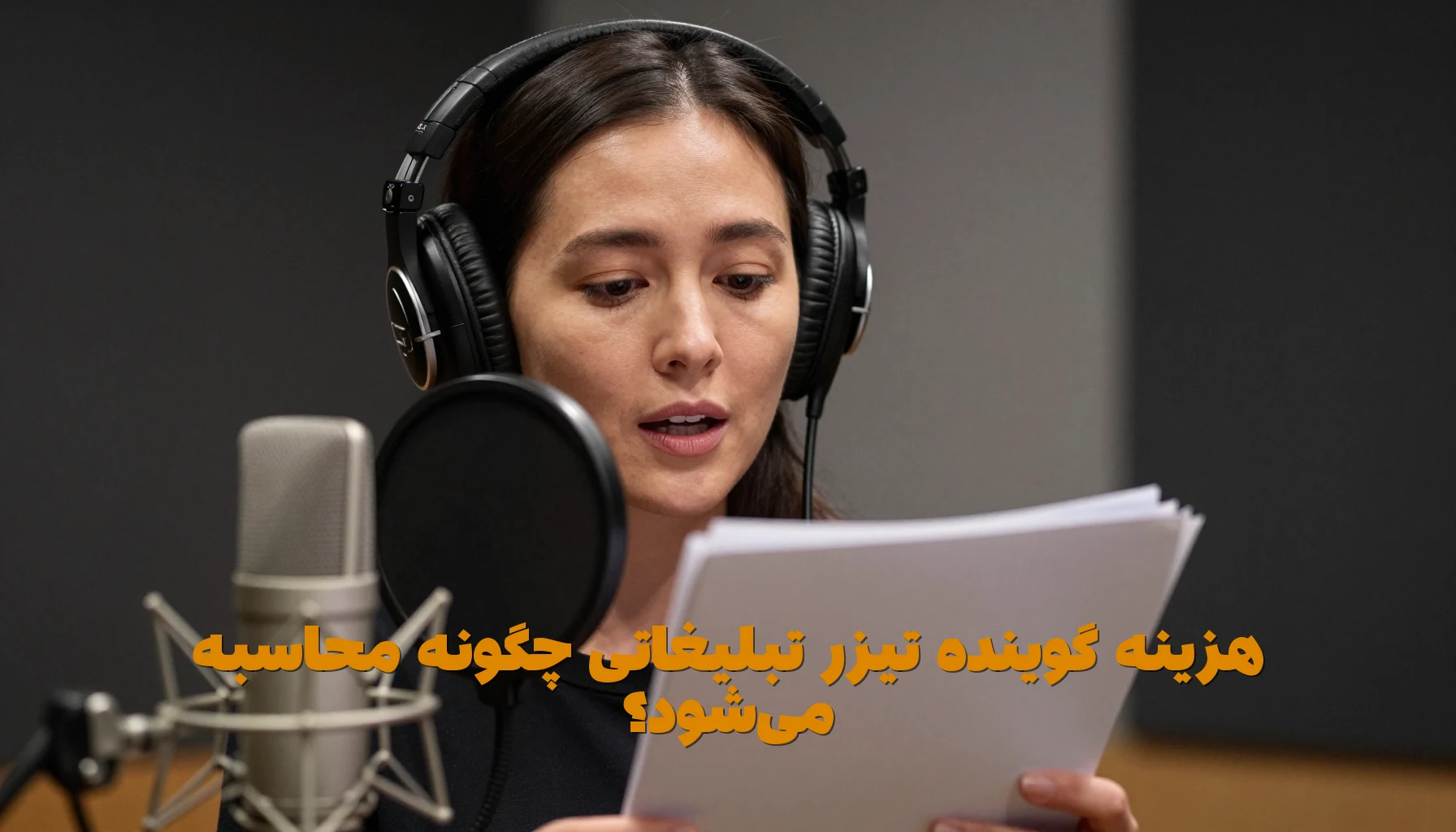 هزینه گوینده تیزر تبلیغاتی چگونه محاسبه می‌شود؟