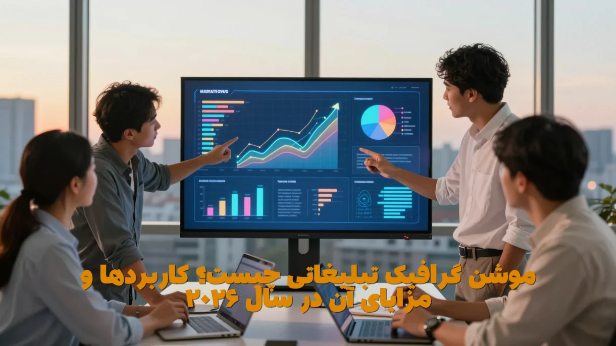 موشن گرافیک تبلیغاتی چیست؟ کاربردها و مزایای آن در سال ۲۰۲۶